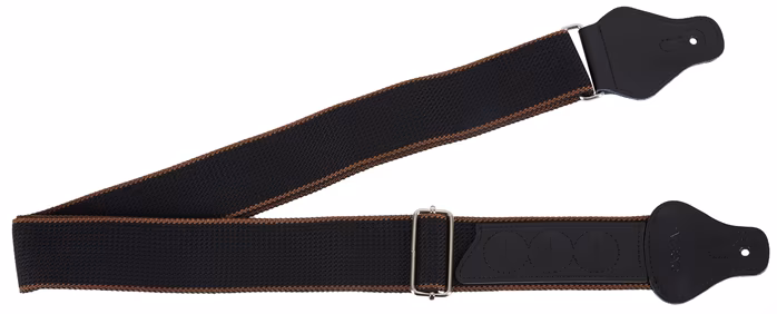 Cascha Guitar Strap Black - Pas gitarowy