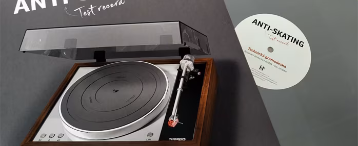 HTP ANTI-SKATING Test record - Akcesoria