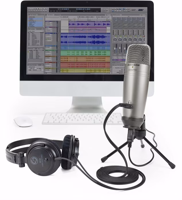 Samson C01U PRO HD Recording Pack - Mikrofon pojemnościowy USB