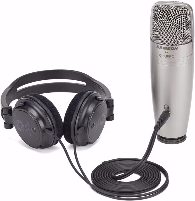 Samson C01U PRO HD Recording Pack - Mikrofon pojemnościowy USB