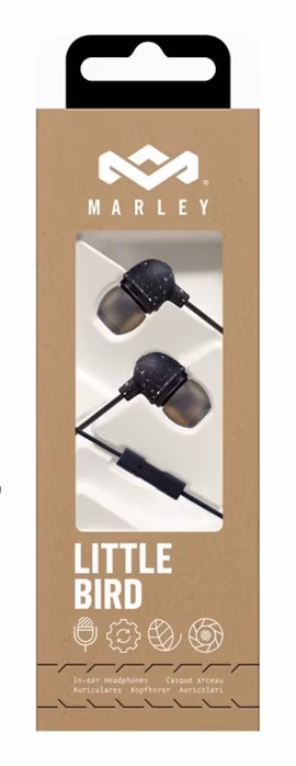 Marley Little Bird - Black - Słuchawki In-Ear