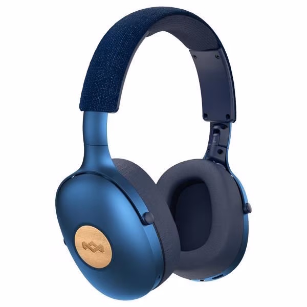 Marley Positive Vibration XL Bluetooth® 5.0 - Denim - Słuchawki bezprzewodowy