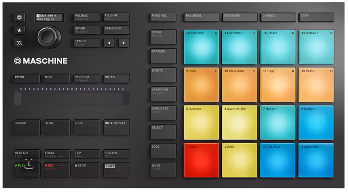 Native Instruments Maschine Mikro MK3  (rozpakowane) - Kontroler MIDI, oprogramowanie groove