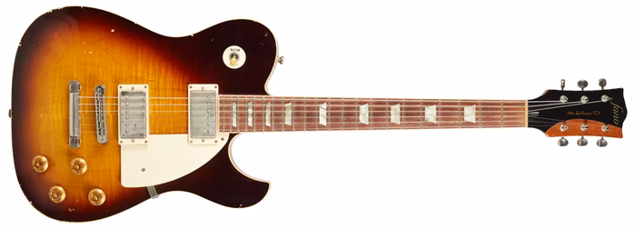 Fano 2014 Alt de Facto TC6 Carved Top NAMM Show! - Gitara elektryczna