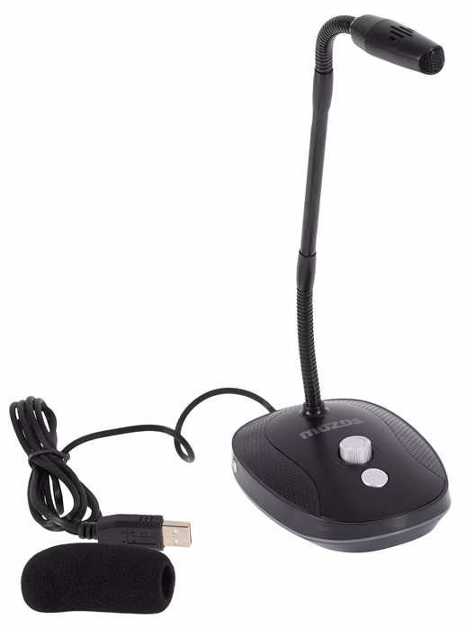 Mozos GMG1-RGB - Mikrofon pojemnościowy USB