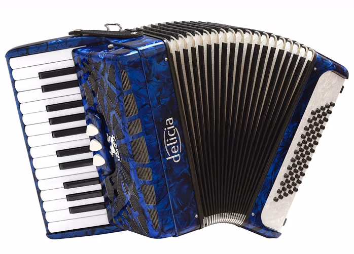 Delicia Junior 60, Blue - Akordeon klawiszowy