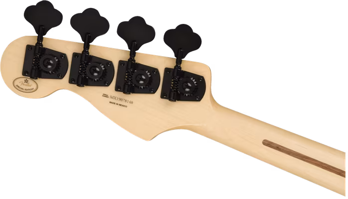 Fender LTD Jaguar Bass EBY BLK - Elektryczna gitara basowa