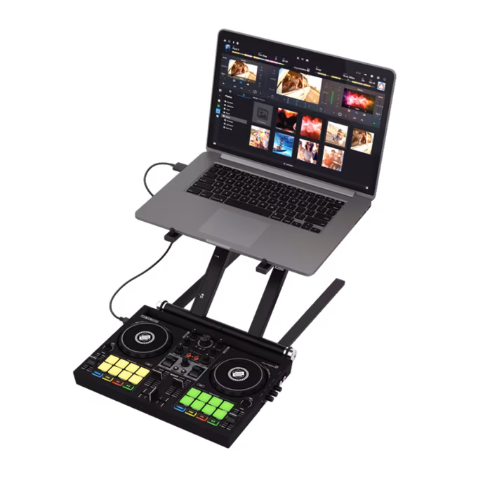 Reloop Buddy (rozpakowane) - Kontroler DJ-ski z kartą dźwiękową