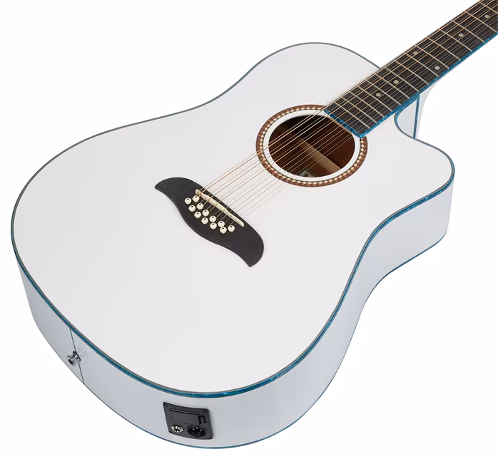Oscar Schmidt OD312CEWH-A-U (rozpakowane) - Dwunastostrunowa gitara elektroakustyczna
