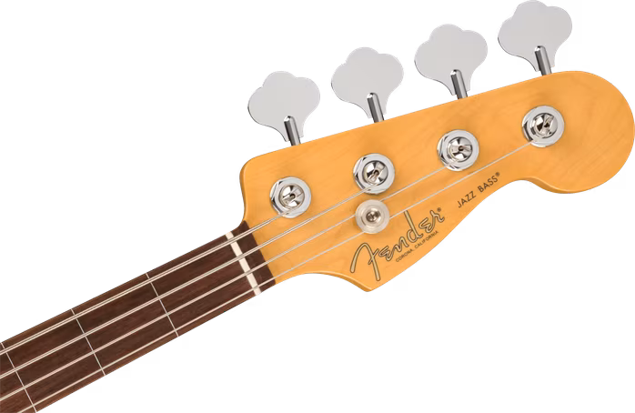 Fender American Professional II Jazz Bass FL RW OWT - Elektryczna gitara basowa bezprogowa