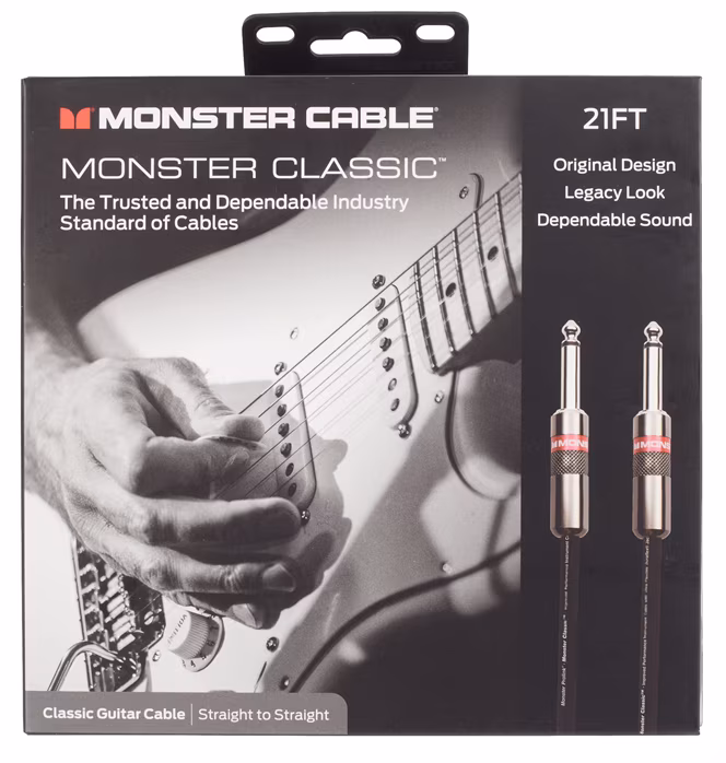 Monster Classic 21' Instrument Cable Straight (używane) - Kabel instrumentalny