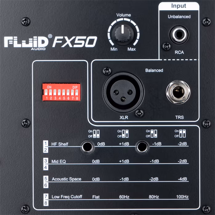 Fluid Audio FX50 - Aktywny monitor studyjny