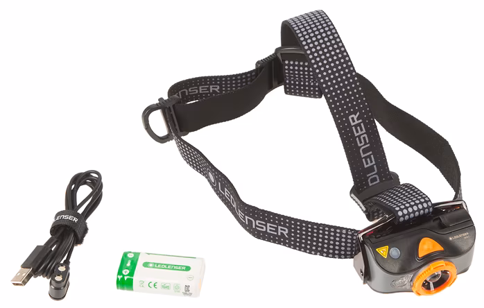 Led Lenser MH7 CZARNO-POMARAŃCZOWY - Latarka czołowa