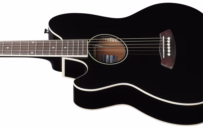 Ibanez TCY10LE-BK - Leworęczna gitara elektroakustyczna