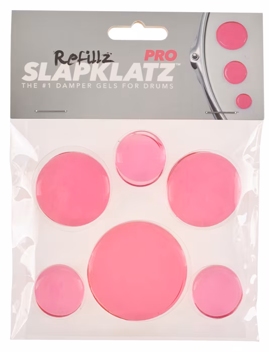 Slap Klatz PRO Refillz - Pink - Tłumiki naciągów i talerzy