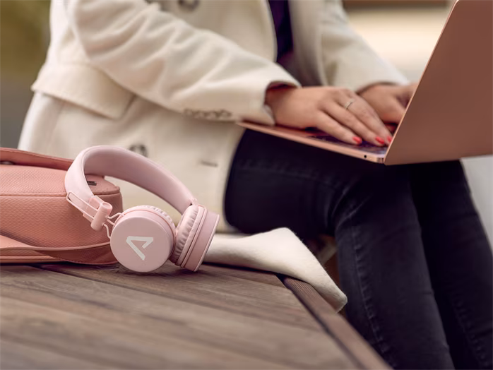 LAMAX Blaze2 Pink - Słuchawki bezprzewodowy