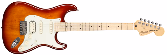 Fender Deluxe Stratocaster HSS MN TBS - Gitara elektryczna