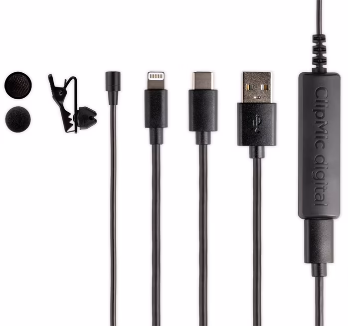 Apogee ClipMic digital II - Pojemnościowy mikrofon krawatowy