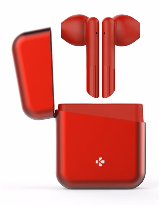 MyKronoz ZeBuds Premium Red - Słuchawki bezprzewodowy