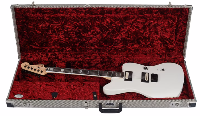 Fender Jim Root Jazzmaster V4 EB WH - Gitara elektryczna