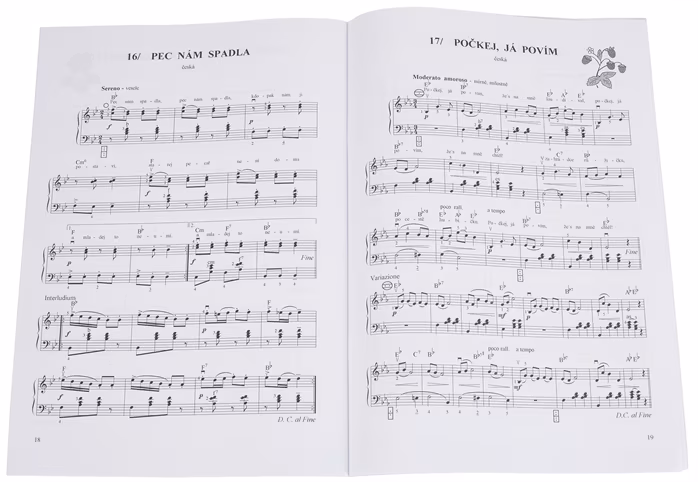 KN Lidové písně 3 - Szkoła gry na akordeonie