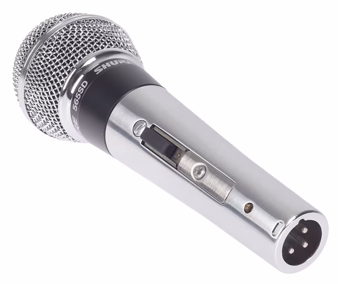Shure 565SD-LC - Mikrofon dynamiczny z wyłącznikiem