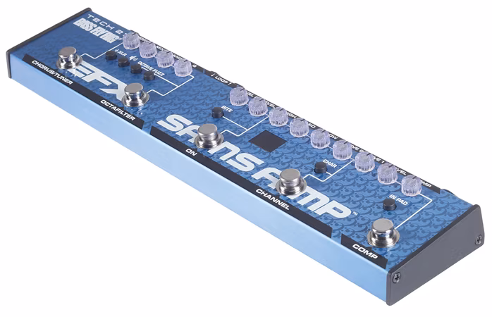 Tech 21 BASS FLY RIG v2 - Multiefekt do gitar basowych