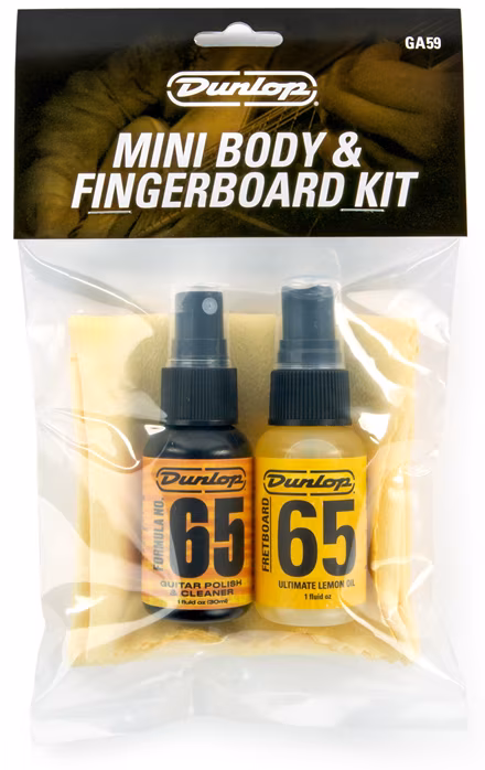 Dunlop Formula 65 Mini Body & Fingerboard Kit (rozpakowane) - Kosmetyki do gitary