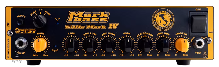 Markbass Little Mark IV - Wzmacniacz tranzystorowy do gitar basowych