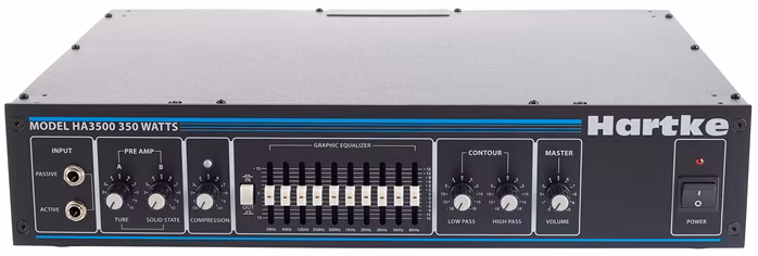 Hartke HA3500 - Wzmacniacz hybrydowy do gitar basowych