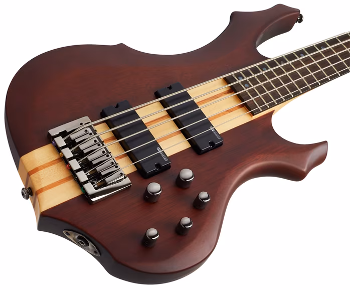 ESP LTD F-5E NS (rozpakowane) - Elektryczna gitara basowa