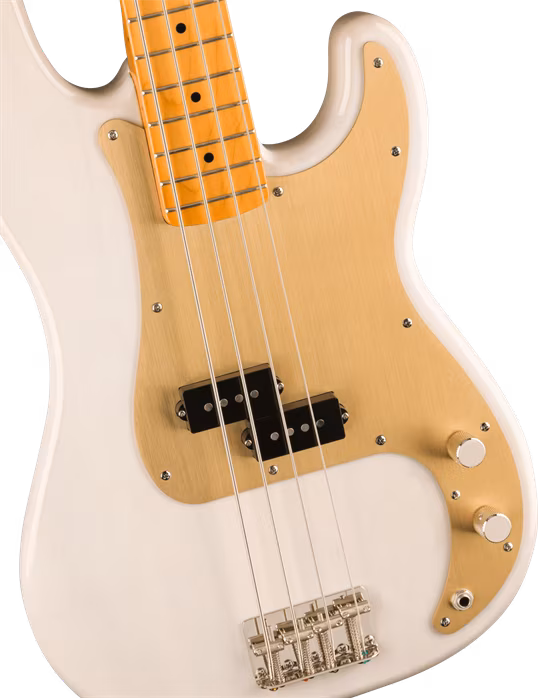 Fender Squier FSR CV Late '50s Precision Bass® MFB GAPG White Blonde - Elektryczna gitara basowa