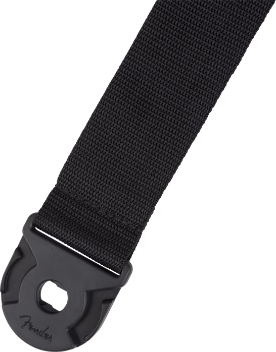 Fender Quick Grip Locking Strap Black Polypro - Pas gitarowy