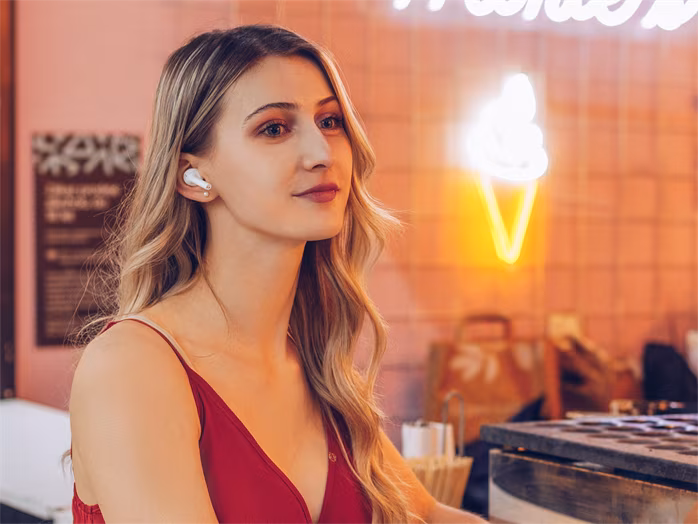 LAMAX Trims1 White - Słuchawki bezprzewodowy