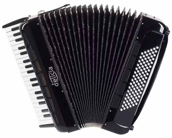 Delicia Carmen 96 Premium, Black - Akordeon klawiszowy