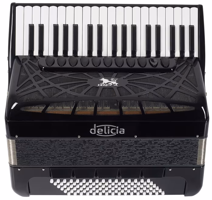 Delicia Carmen 96 Premium, Black - Akordeon klawiszowy