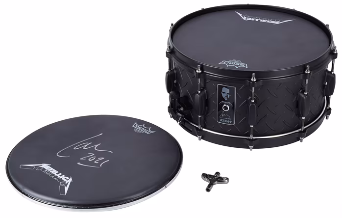 Tama 14" x 6,5" Lars Ulrich Metallica "Black Album" 30th Anniversary Limited Edition - Werbel