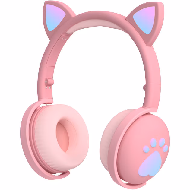 Mozos KID-DOG-BT-PINK - Słuchawki bezprzewodowy