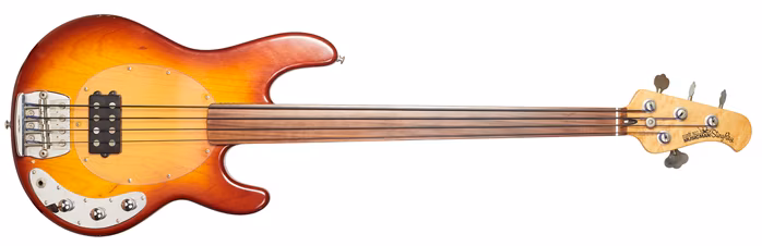 Music Man 1988 Stingray 4 Fretless - Elektryczna gitara basowa bezprogowa