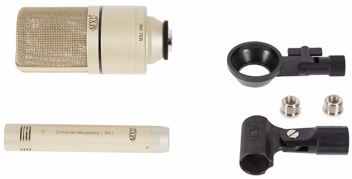 MXL 990/991 - Mikrofon pojemnościowy - para stereo