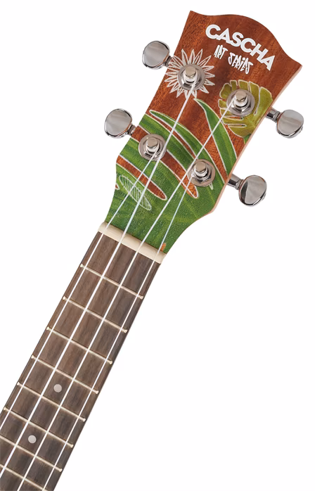 Cascha Soprano Ukulele Leafy - Ukulele akustyczne