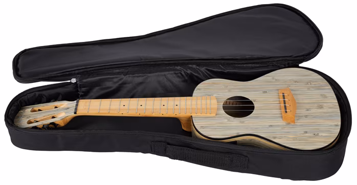 Cascha Concert Ukulele Bamboo Graphite EQ - Ukulele elektroakustyczne