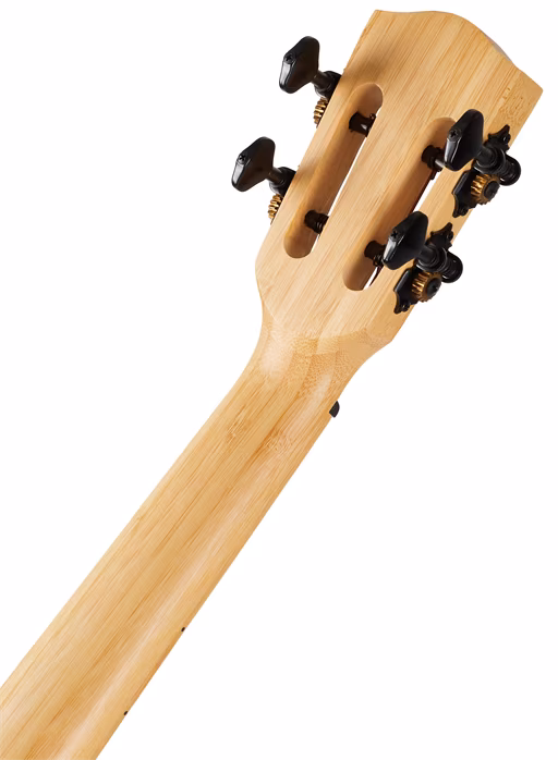 Cascha Concert Ukulele Bamboo Natural EQ - Ukulele elektroakustyczne