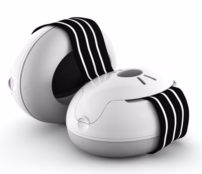 Alpine Muffy Baby Black - Dziecięce słuchawki izolacyjne