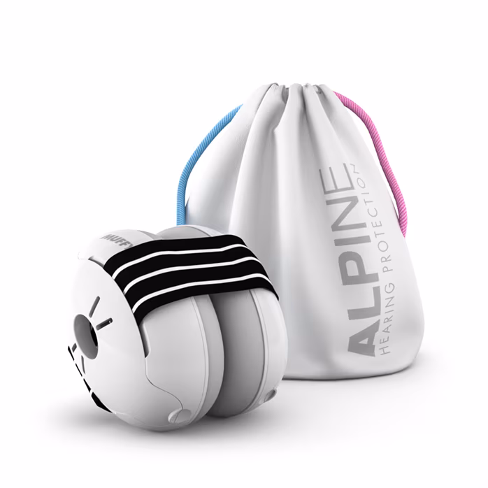 Alpine Muffy Baby Black - Dziecięce słuchawki izolacyjne