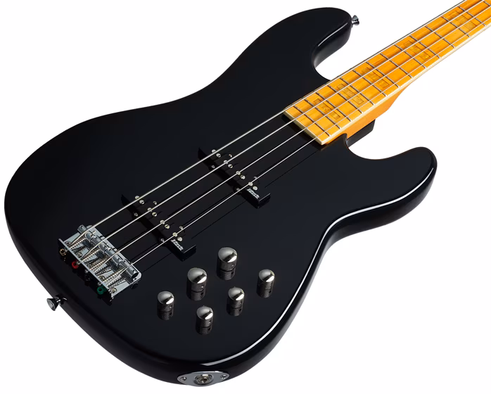 Markbass GV4 Gloxy Val Black CR MP - Elektryczna gitara basowa