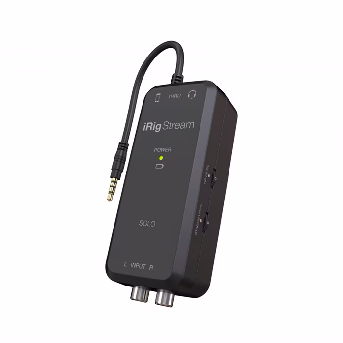 IK Multimedia iRig Stream Solo - Analogowa konsoleta mikserska