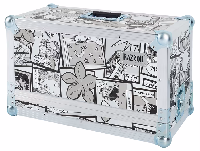 Razzor Cases Marshall DSL20HR Case ART EDITION COMIX - Amp Head Flight Case