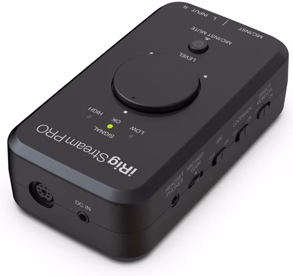 IK Multimedia iRig Stream Pro - Analogowa konsoleta mikserska