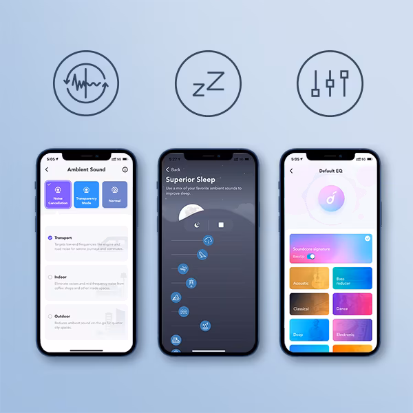 Anker Soundcore Life Note 3 Black - Słuchawki bezprzewodowy